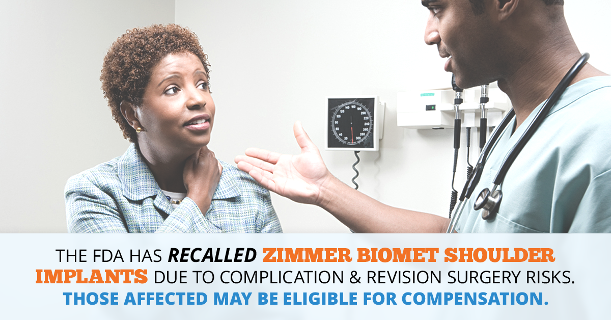 Zimmer Biomet Shoulder Implant FDA Recall Lawsuit // Consumer Safety Watch