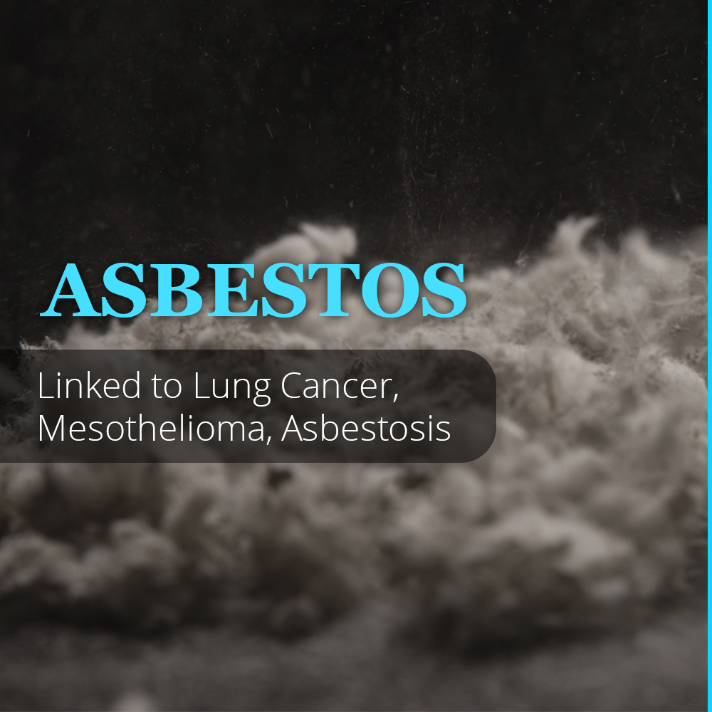 Asbestos Linked to Lung Cancer, Mesothelioma